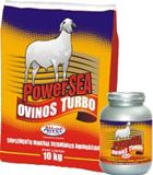  Suplemento Mineral Vitamínico Power Sea Ovinos Turbo Saco 10 kg Alivet Saúde Animal