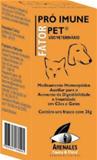  Fator Pró Imune Pet Embalagem 26 g Arenales Homeopatia Animal