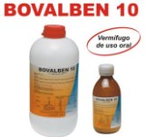  Bovalben 10 Frasco 1 litro Vila Real Saúde Animal