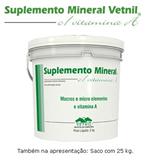  Suplemento Mineral com Vitamina A Baldes  2,5 kg  Vetnil