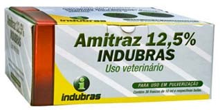 Amitraz 12,5% Indubras Frasco 10 ml