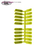  Identificador EL Pequeno Amarelo - Núm. 101 a 200 Pacote 100 unidades ITC do Brasil