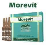  Morevit Injetável Caixa 5 ampolas de 5 ml Vetnil