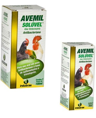 Avemil Solúvel Antibacteriano Frasco 100 ml