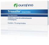  Trissulfin Comprimidos Caixa 15 comprimidos Ouro Fino Saúde Animal