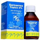  Sarnarrex 5% Tópico Frasco 100 ml Bravet