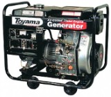  Gerador Toyama TD 6000CXE - Equipado com Partida Elétrica  Toyama