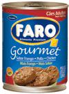  Faro Gourmet Adulto Frango Lata Lata 330 g Guabi Nutrição Animal
