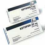  Ketofen 20 mg Caixa 10 comprimidos Merial