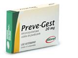  Preve-Gest (20mg) Caixa 12 comprimidos Biovet