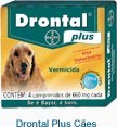 Drontal Plus Cães 660 mg Cartela 4 comprimidos Bayer Drontal Plus Cães 660 mg Cartela 4 comprimidos Bayer