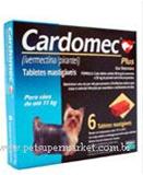  Cardomec Plus 6 tabletes mastigáveis Merial