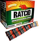  Ratcid - Granulado Caixa 20 cartelas 10 unidades 25 g Biocarb Agroquimica