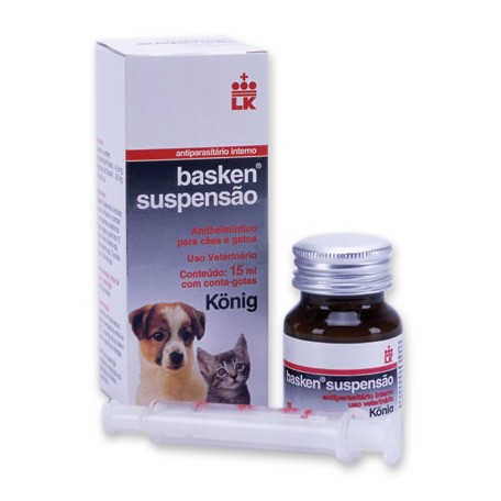Basken Suspensão Cães e Gatos Frasco 50 ml