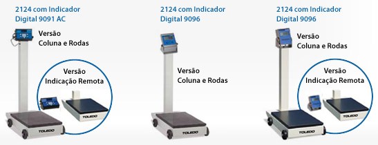 2124 H - Balança Portátil Pesadora e Contadora 