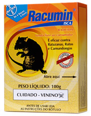 Racumin Isca - Raticida Cartucho 100 g