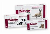  Zubrin - Pastilhas Liofilizadas para Cães Caixa 3 blisters 10 comprimidos Intervet Schering-Plough 