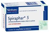 Spiraphar 5 Caixa 32 comprimidos Virbac Spiraphar 5 Caixa 32 comprimidos Virbac