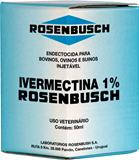  Ivermectina 1% Rosenbusch Frasco 50 ml Laboratórios Rosenbusch do Brasil