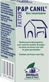  Fator P&P Canil Embalagem 26 g Arenales Homeopatia Animal