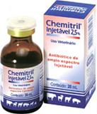 Chemitril Injetável 2,5% Frasco 20 ml