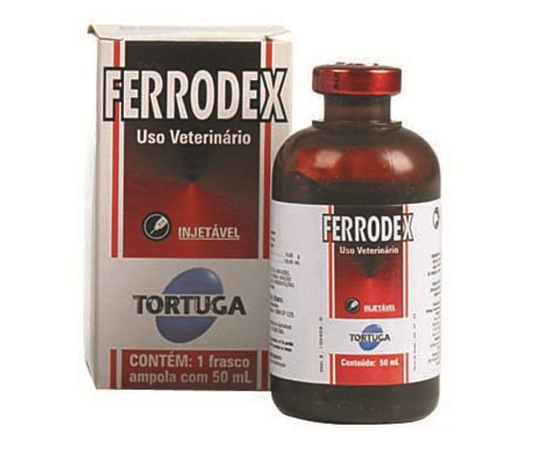 Ferrodex Frasco-ampola âmbar com 50 ml