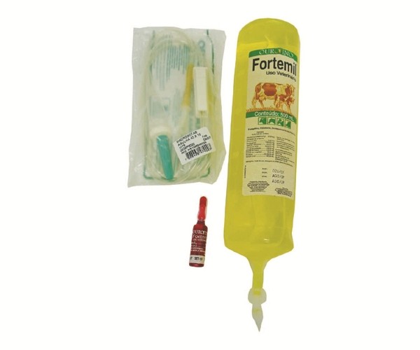 Fortemil Bovino Com Equipo Frasco-ampola com 500 mL