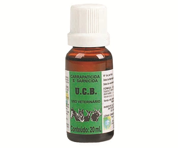 Carrapaticida e Sarnicida UCB Frasco de 20 ml