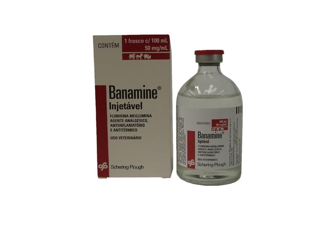 Banamine Injetável  Frasco 100 ml