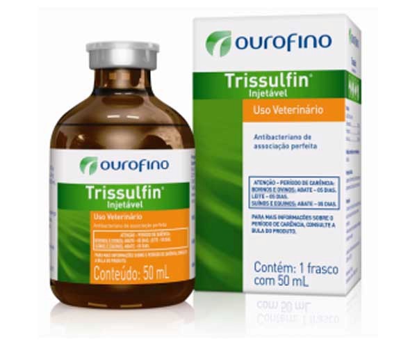 Trissulfin Solução Injetável Frasco 50 ml