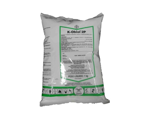 K-obiol Caixa com 12 sacos plásticos de 1Kg