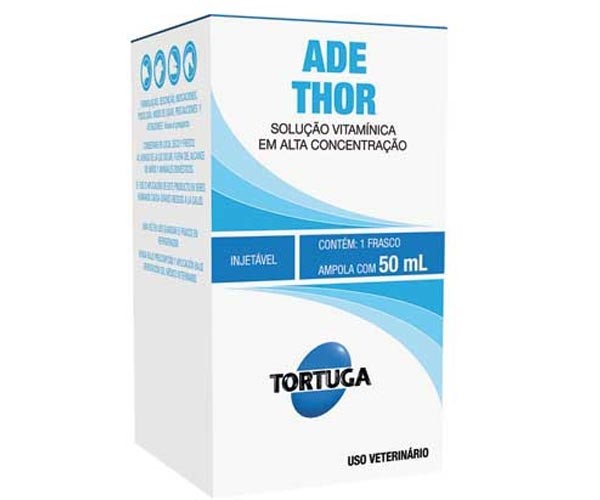Ade Thor Injetável Frasco ampola âmbar com 50 ml