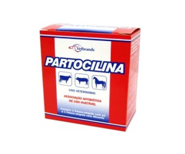 Partocilina Frasco-ampola de pó e frasco-ampola com 20 mL