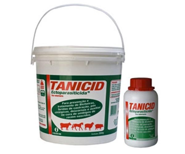Tanicid Ectoparasiticida Frasco 200 g