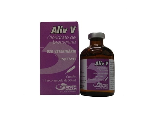 Aliv V Injetável Frasco-ampola com 50 mL