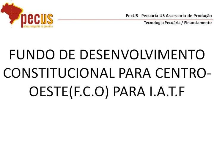FCO para IATF 