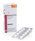 Banamine 5 mg comprimidos  Estojo 10 comprimidos