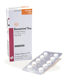 Banamine comprimidos 5 mg Estojo 20 comprimidos
