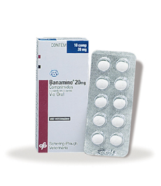 Banamine 20 mg comprimidos  Estojo 10 comprimidos