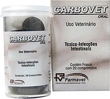 Carbovet Caixa 20 comprimidos