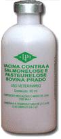 Vacina contra a Salmonelose e Pasteurelose Bovina Prado Frasco 50ml