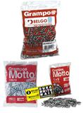 Grampos Galvanizados, Grampos Motto e Motto Aroeirinha 