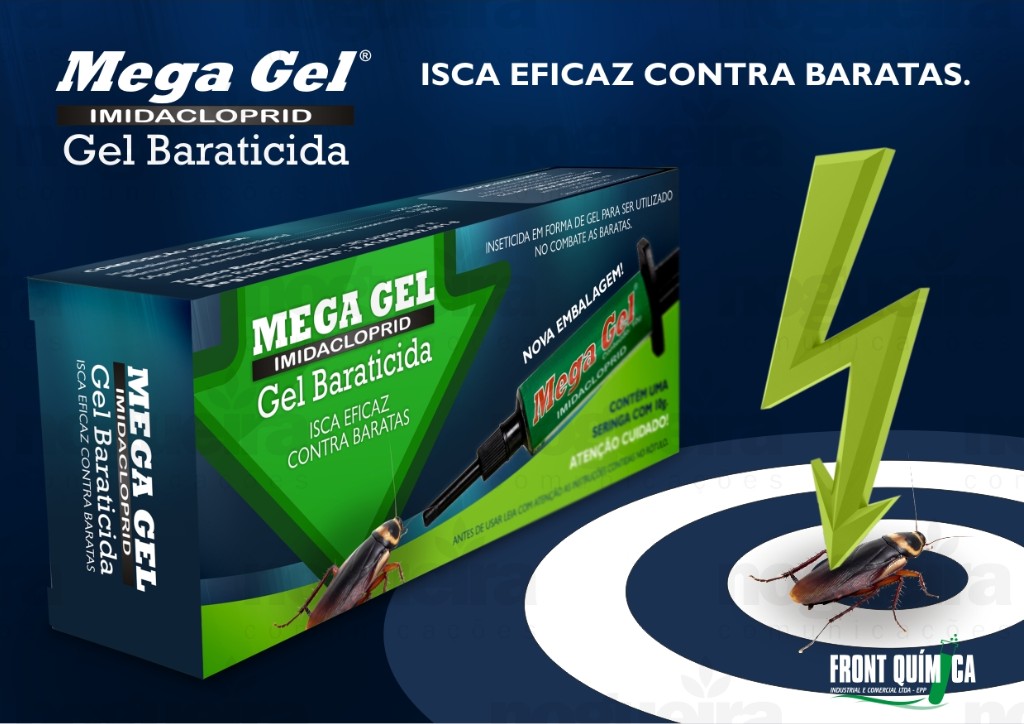 MEGA GEL BARATICIDA SERINGA 10GR