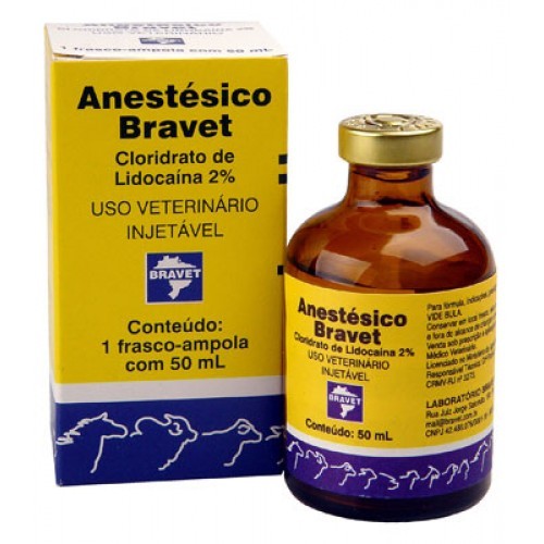 ANESTÉSICO BRAVET  Frasco - 50ml