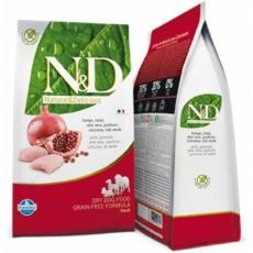 RAÇÃO N&D FRANGO E ROMÃ ADULT - 2,5 KG 