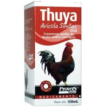 THUYA AVÍCOLA SIMÕES  Frasco - 150ml