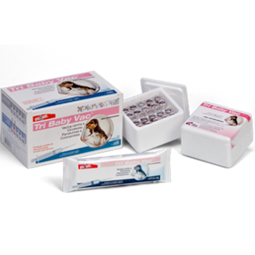 TRI BABY VAC R&A - VACINA P/ CÃES  Caixa - 10 doses c/ 10 kits de aplicação