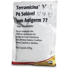 TERRAMICINA PÓ SOLÚVEL AG 77  Sache c/ 100gr