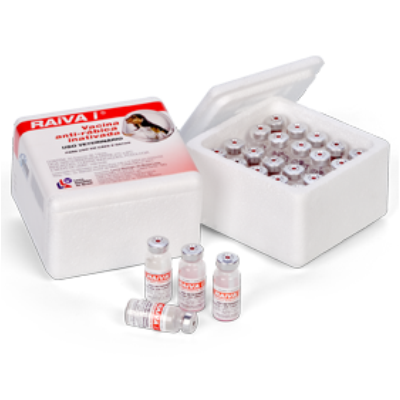RAIVA I - VACINA ANTIRRÁBICA LEMA Caixa - 20 doses