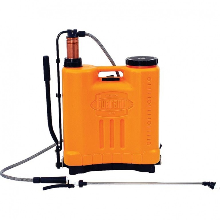 PULVERIZADOR COSTAL DE ALAVANCA SIMÉTRICO SP GUARANY - 20 LITROS 